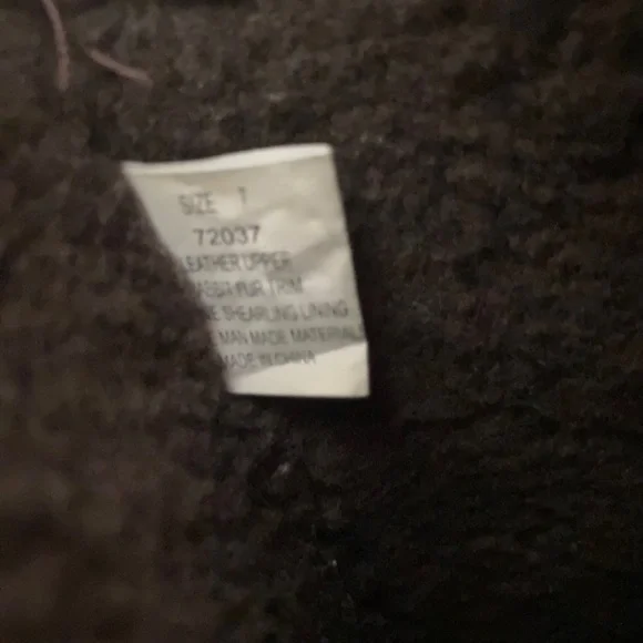 Clarks | Suede Shearling Rabbit Fur Lined Tall Wedge Winter Boots - Picture 8 of 9